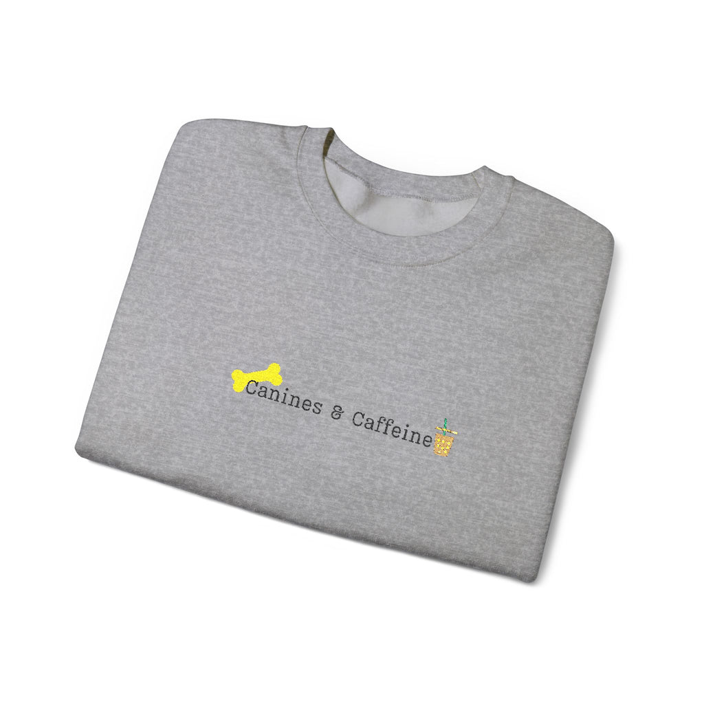Embroidered Canines & Caffiene