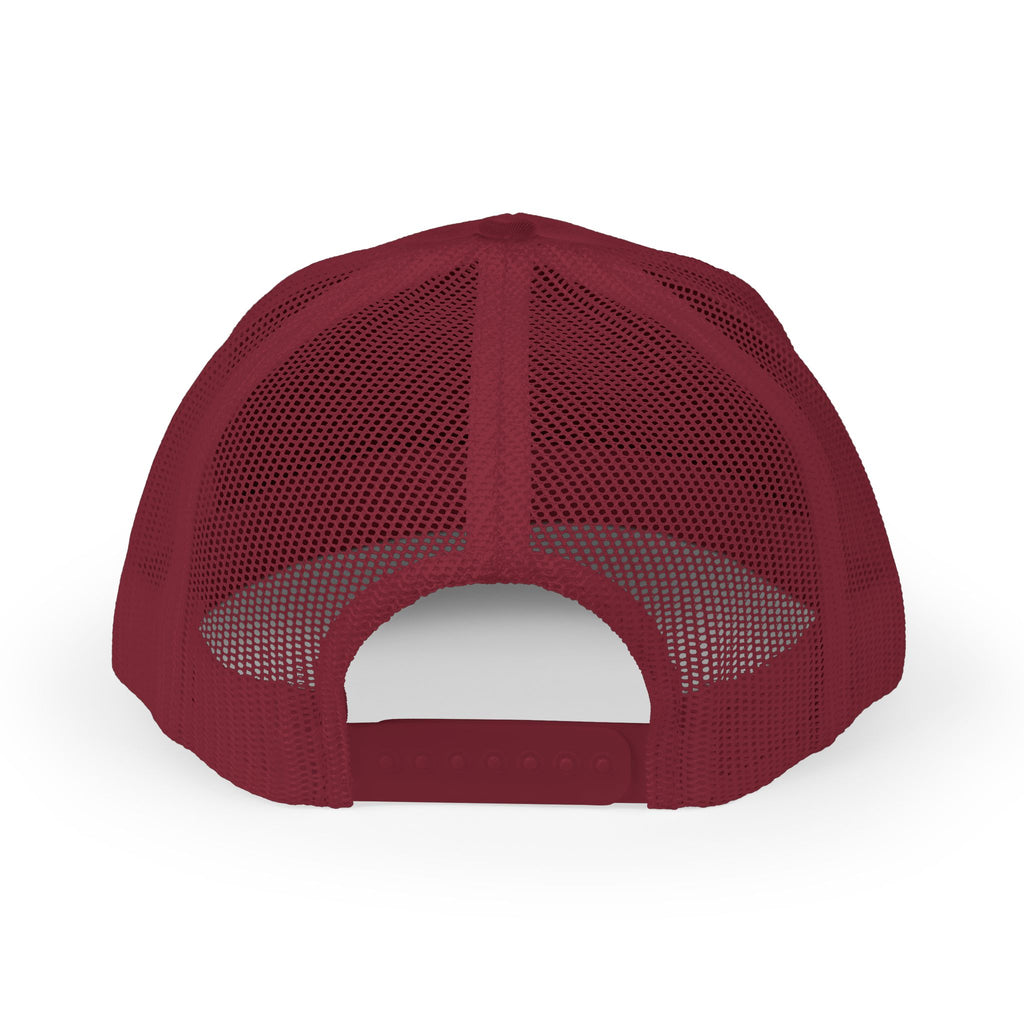 BDDT White Logo Snapback Trucker Cap