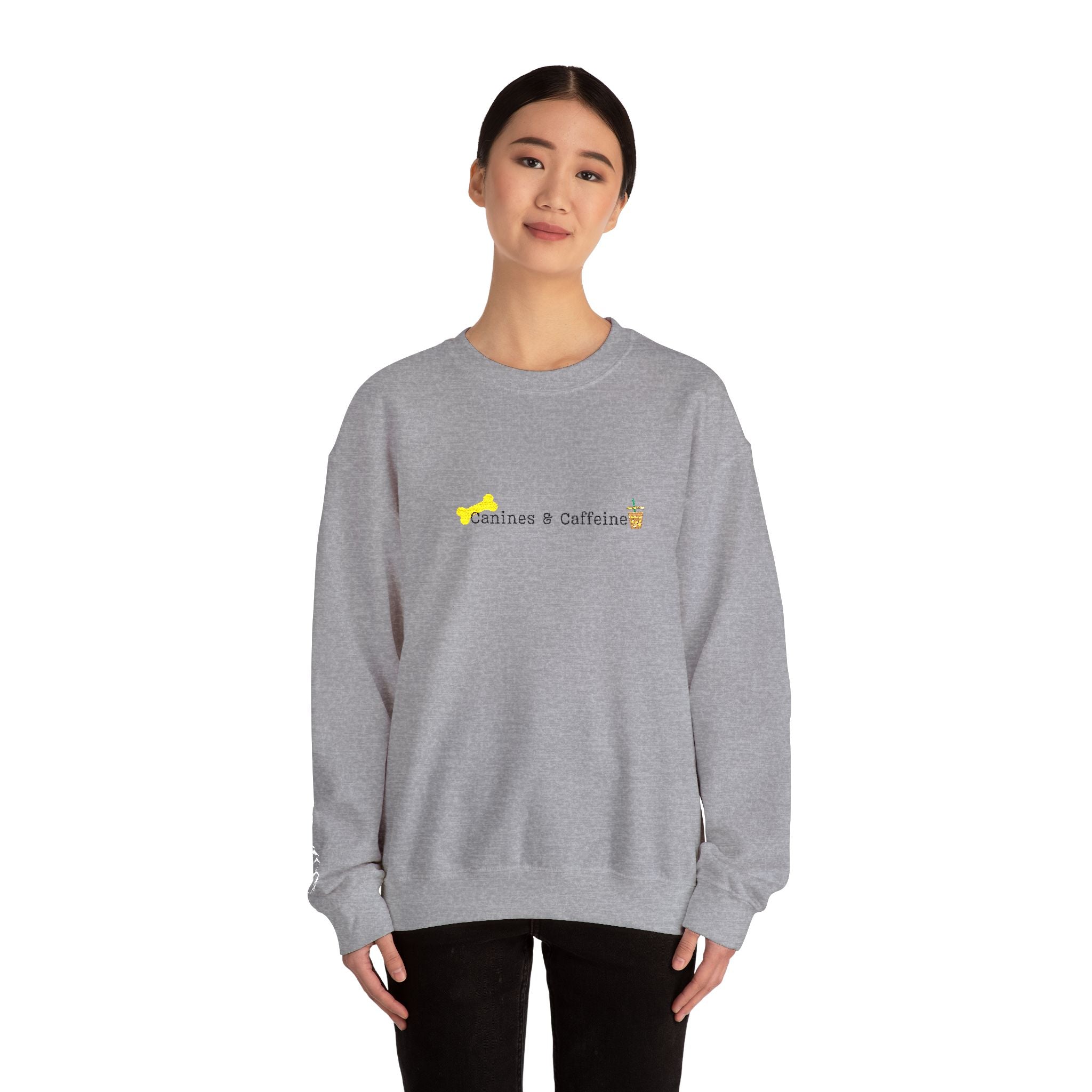 Embroidered Canines & Caffiene