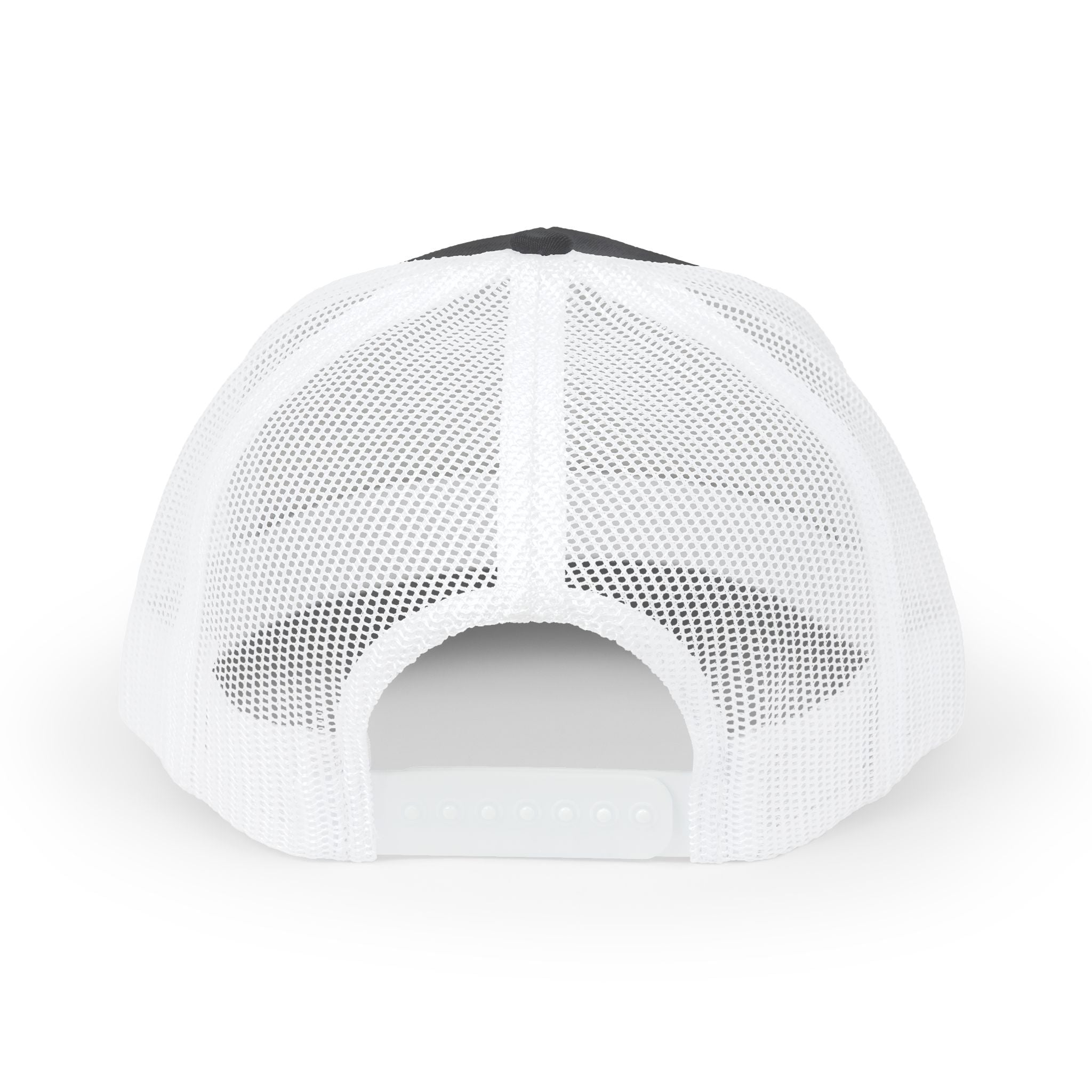 BDDT White Logo Snapback Trucker Cap