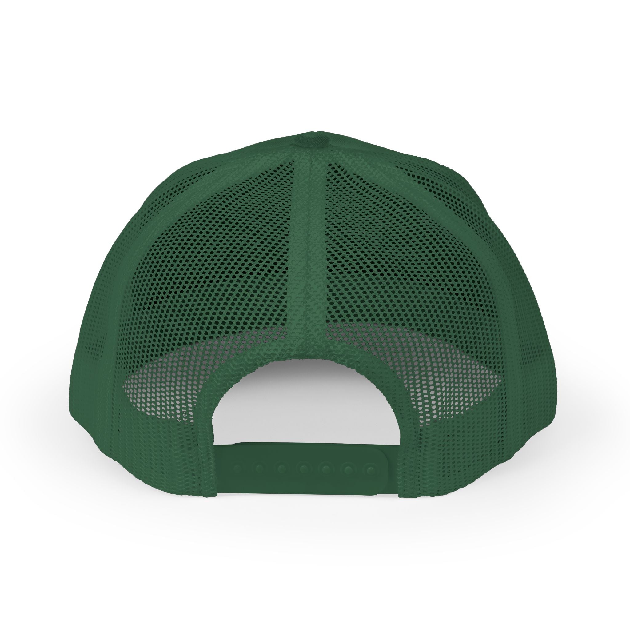 BDDT White Logo Snapback Trucker Cap