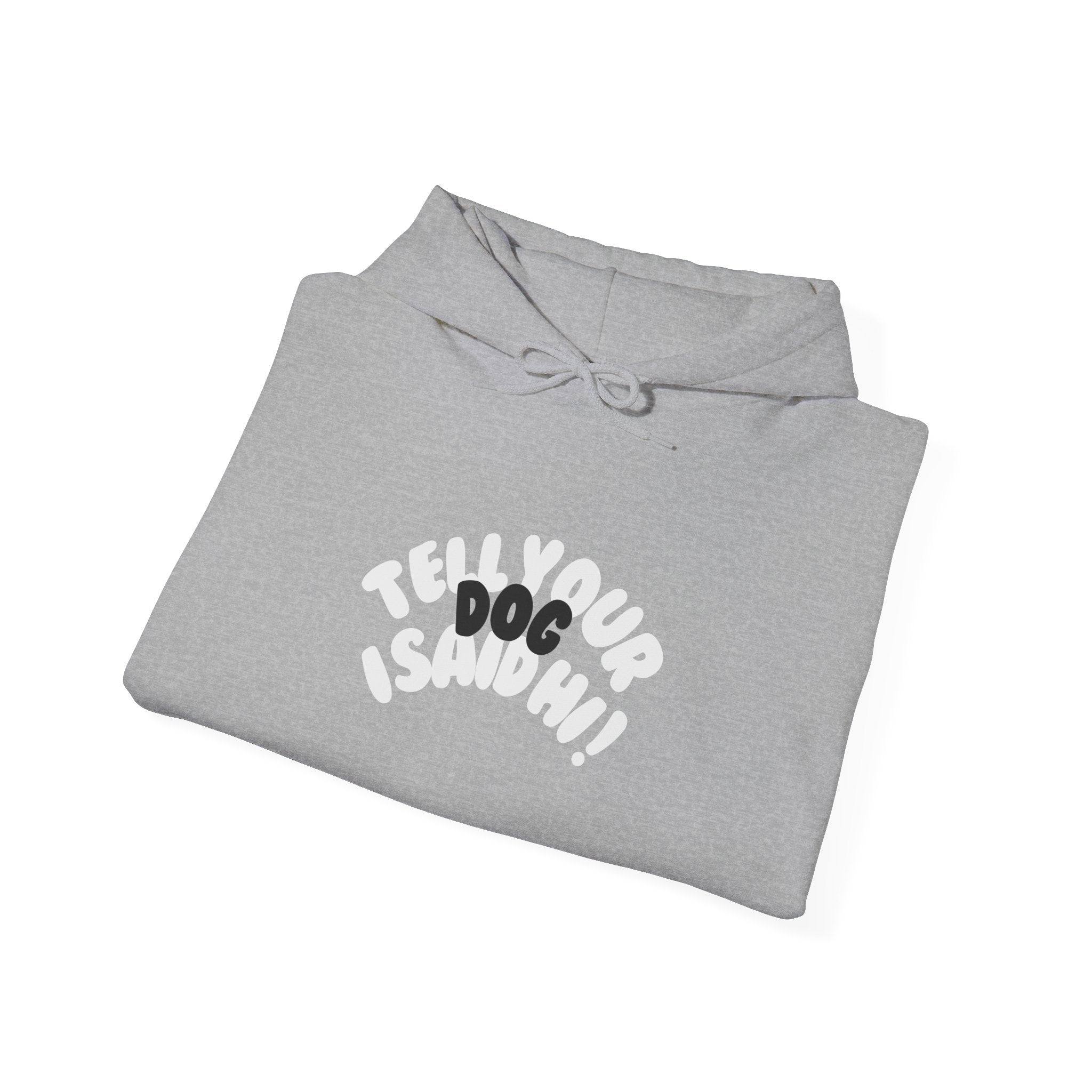 Bubble Tell Your Dog I Said Hi Sweatshirt