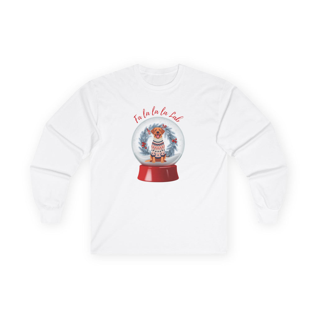 "Fa la la la Lab" Long Sleeve
