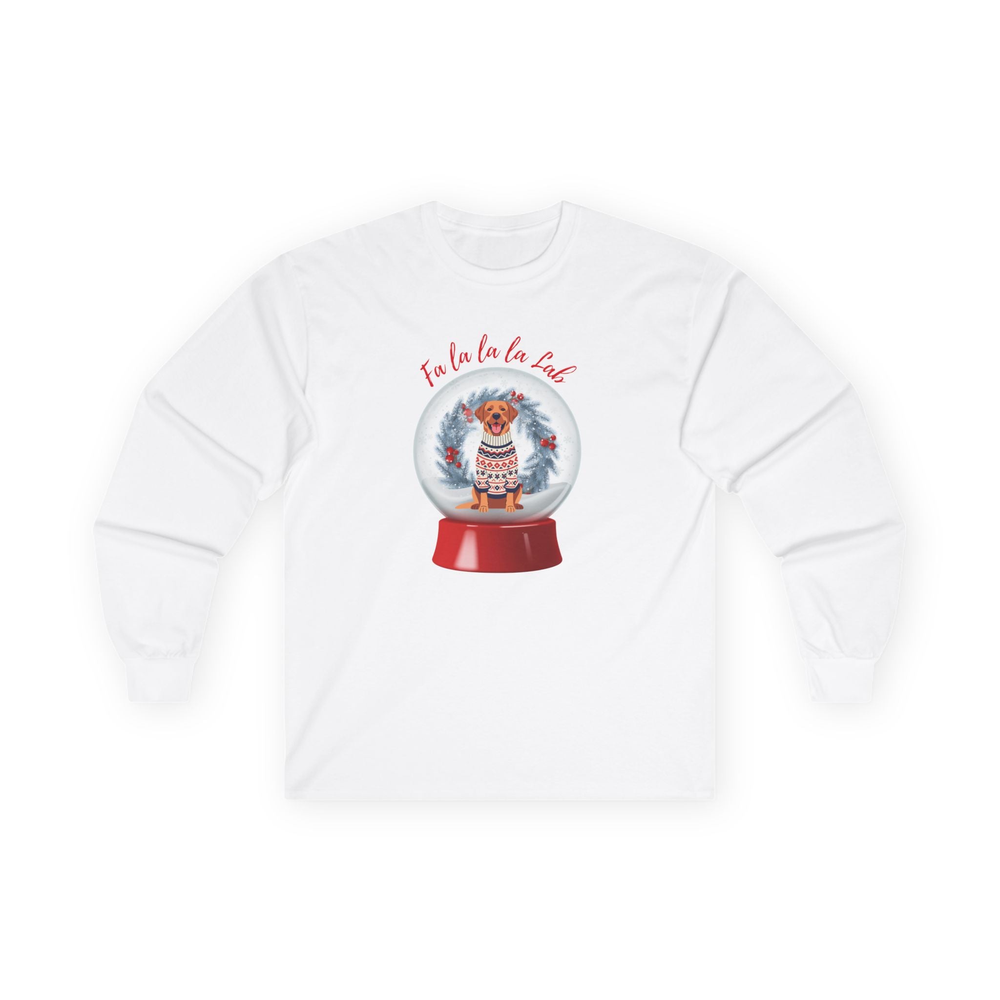 "Fa la la la Lab" Long Sleeve