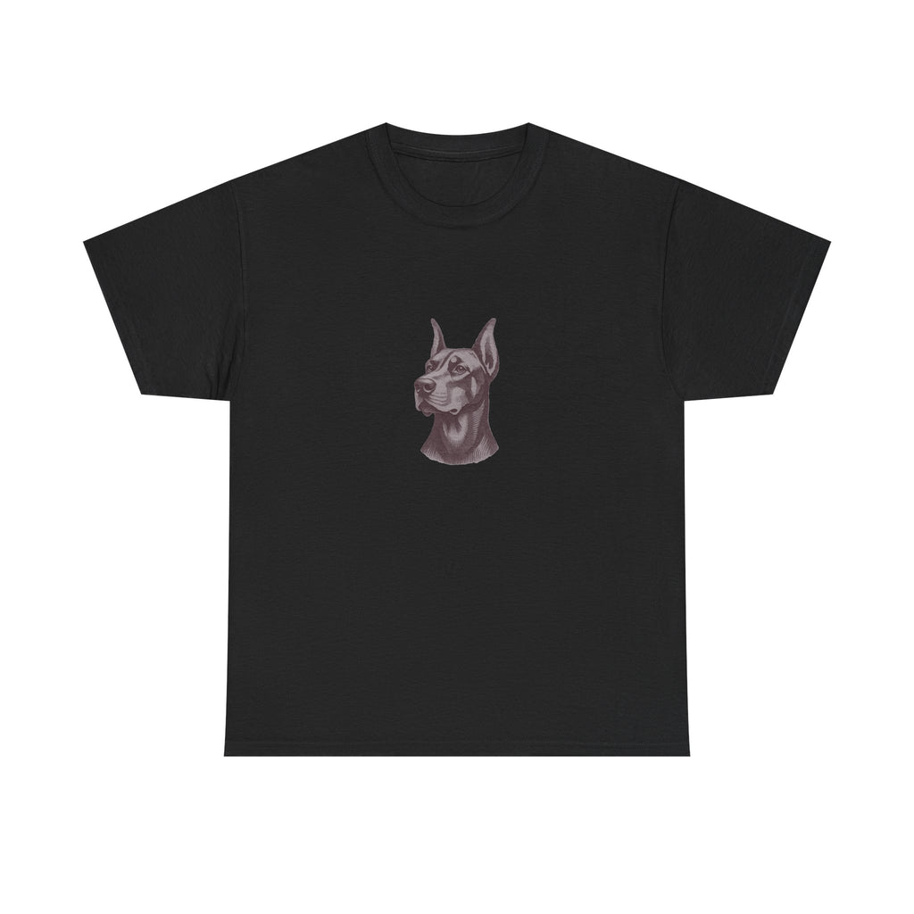 Head Doberman-Shirt — Black Diamond Logo Tee
