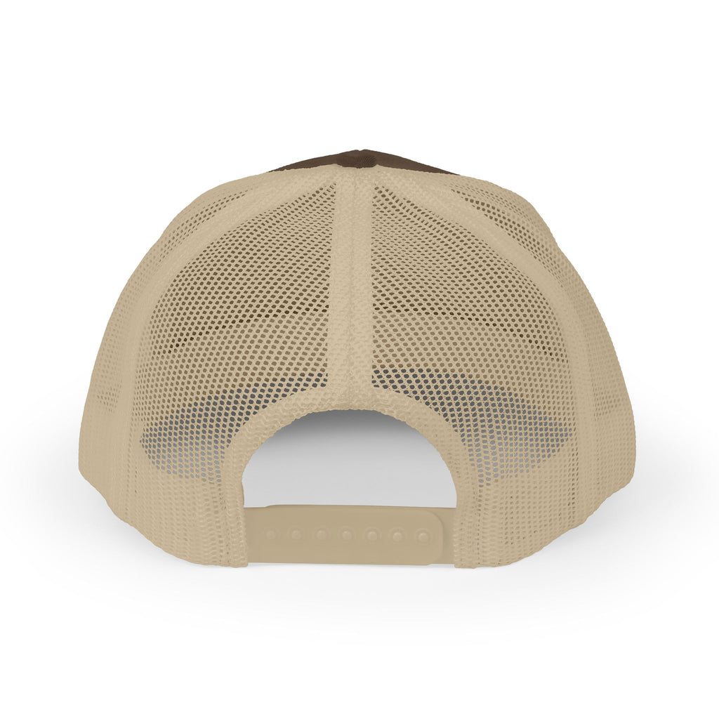 BDDT White Logo Snapback Trucker Cap