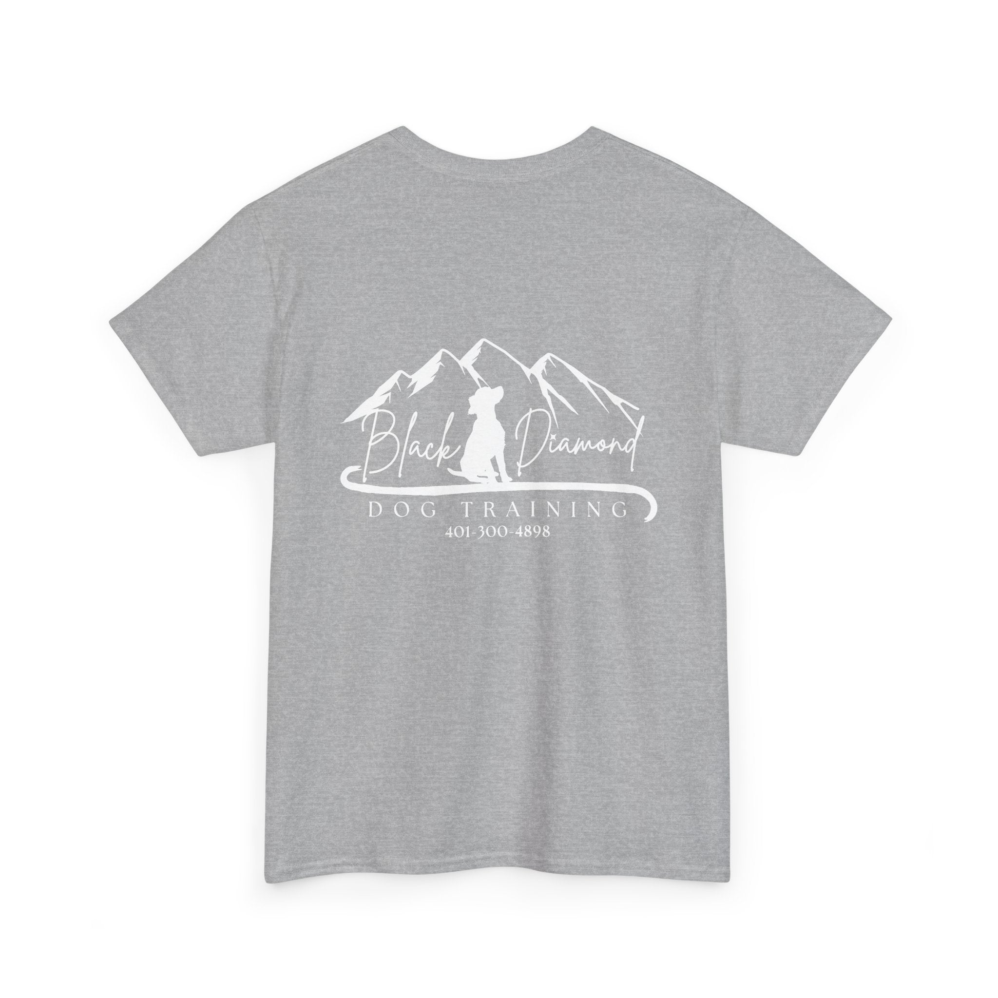 Head Doberman-Shirt — Black Diamond Logo Tee