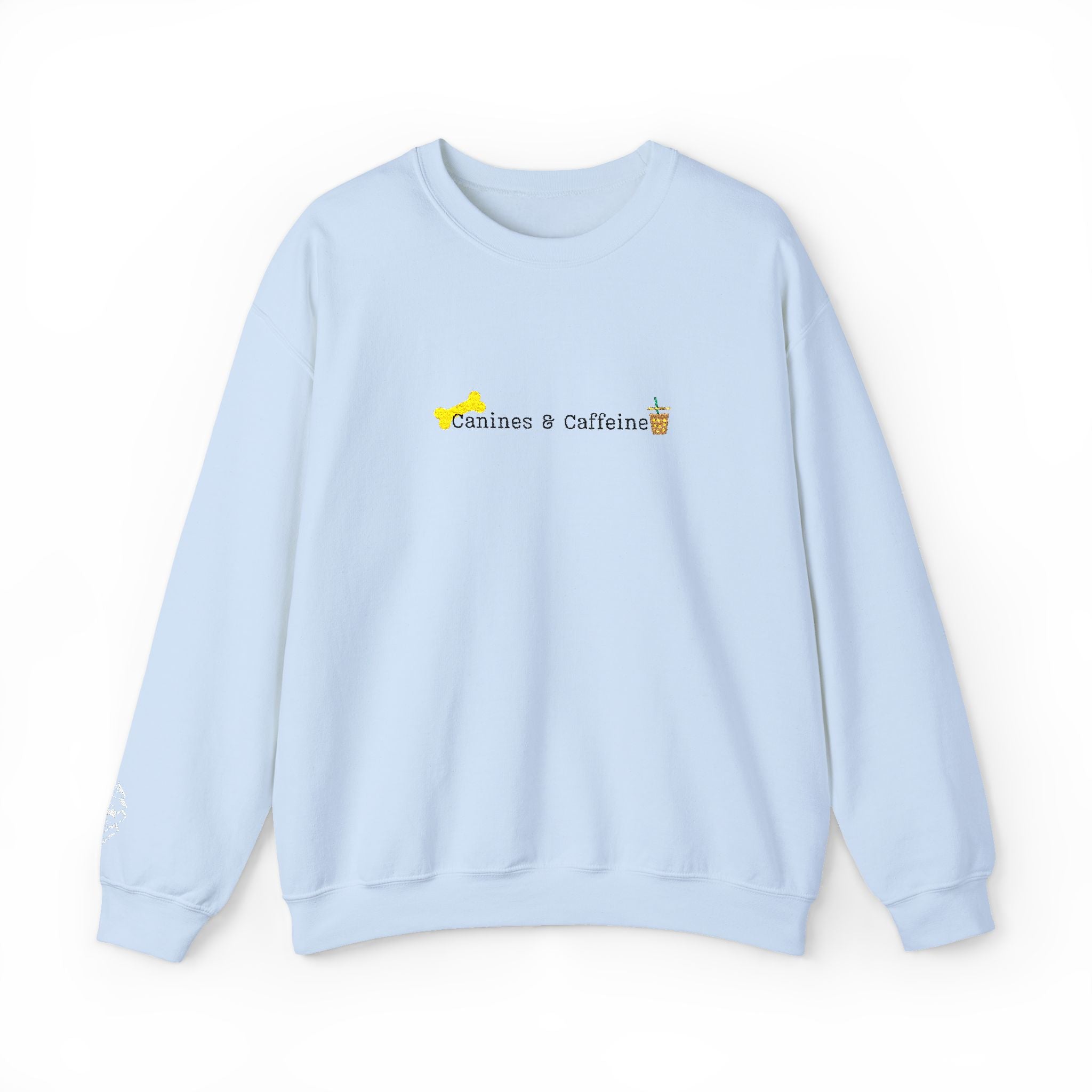 Embroidered Canines & Caffiene