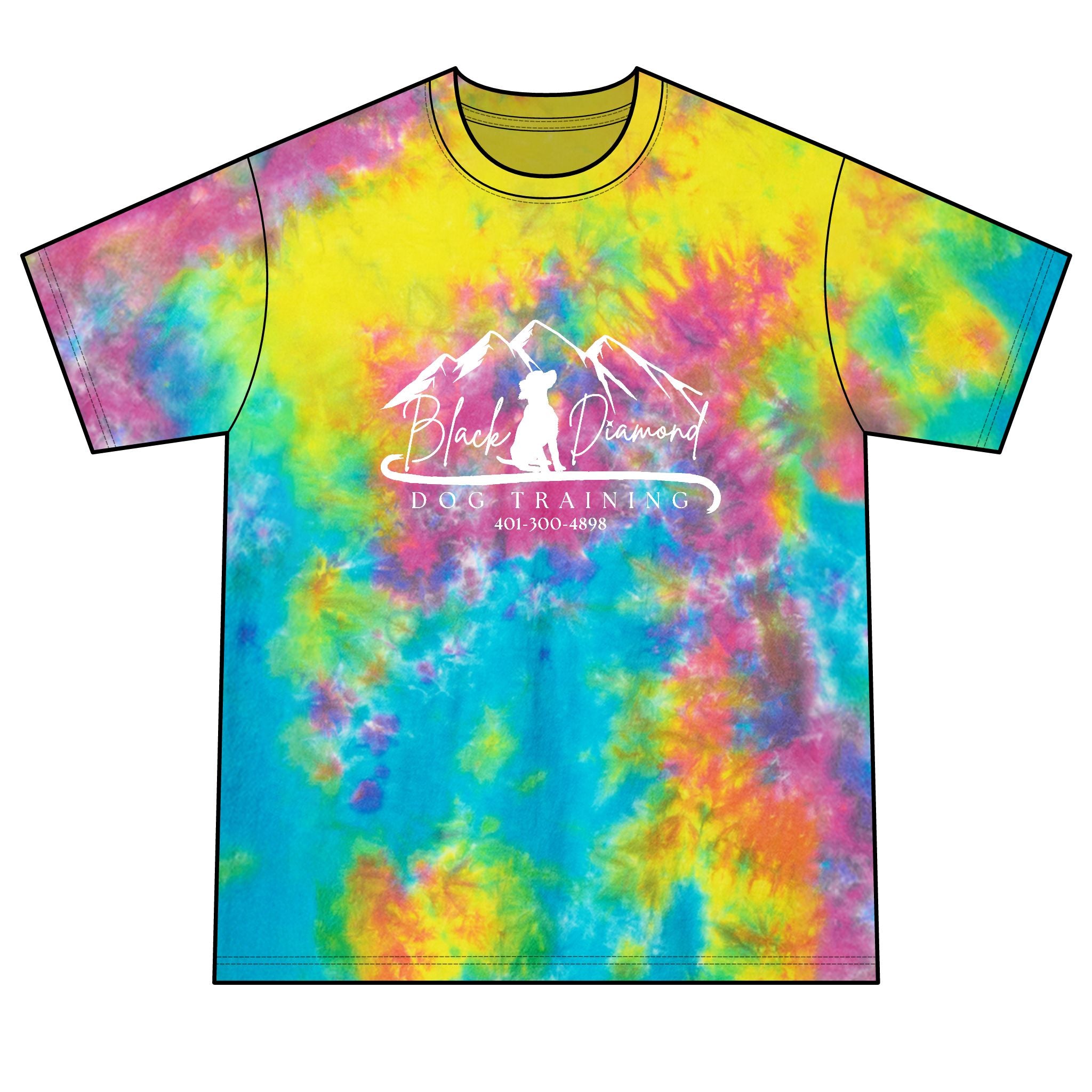 Tie-Dye BDDT Logo Tshrit
