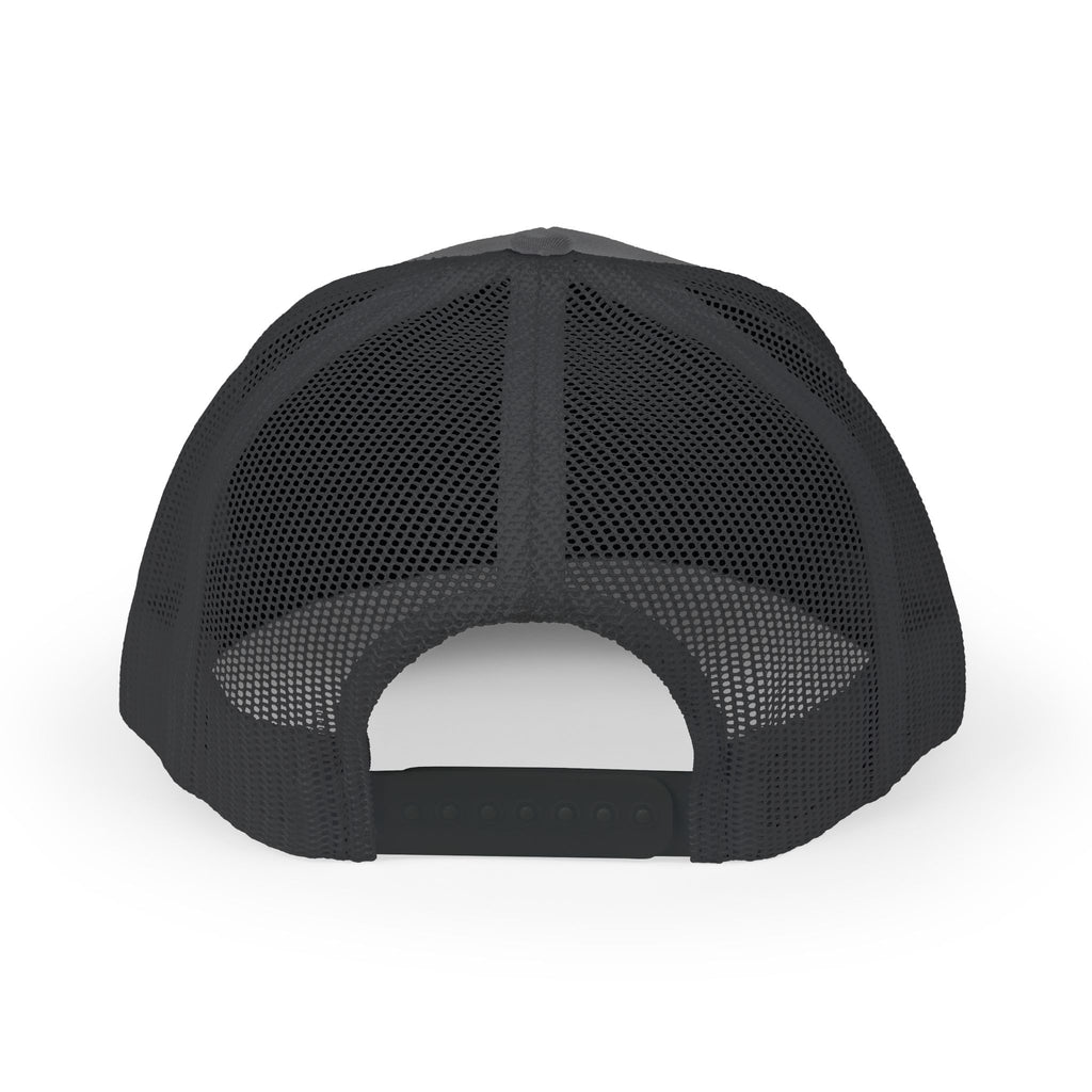 BDDT White Logo Snapback Trucker Cap