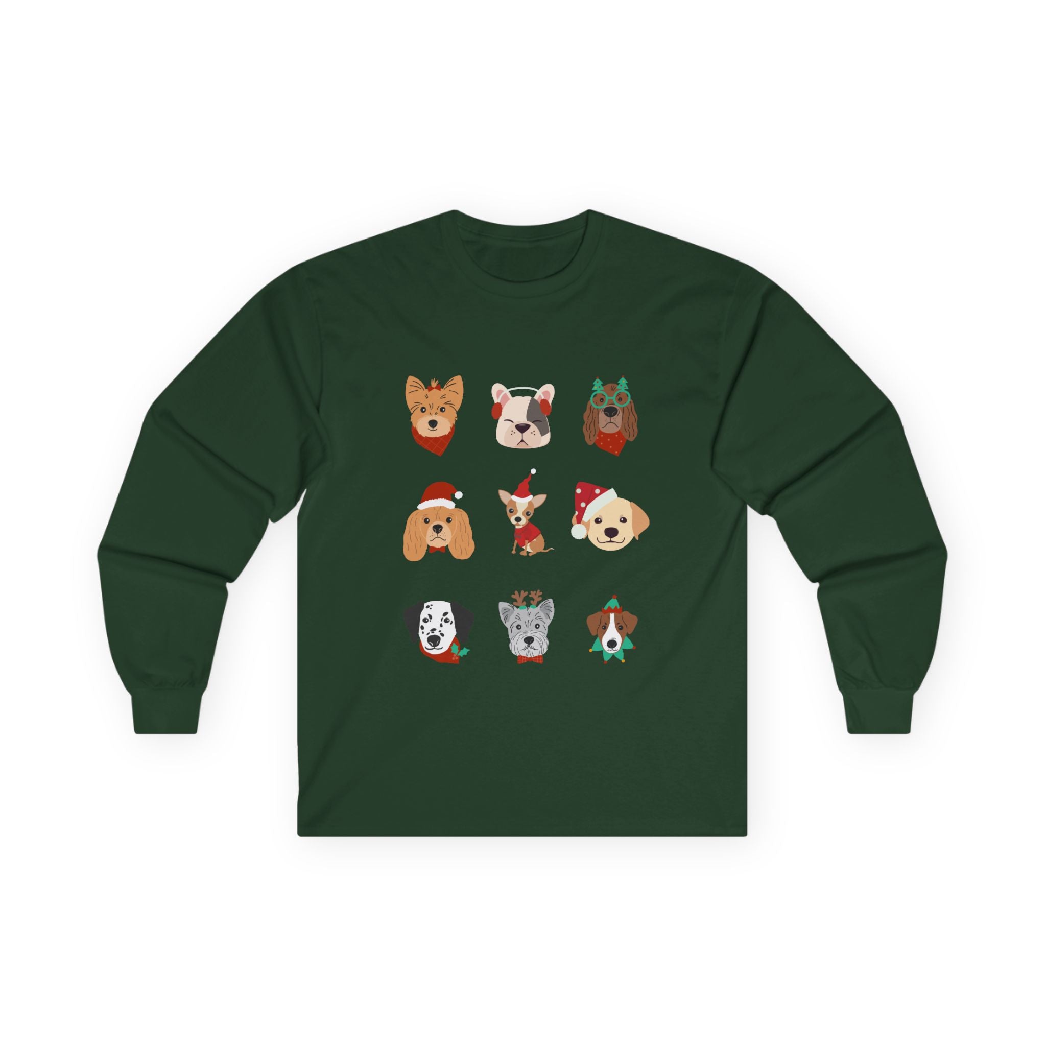 All I want for Xmas is Dogs Long Sleeve Tee