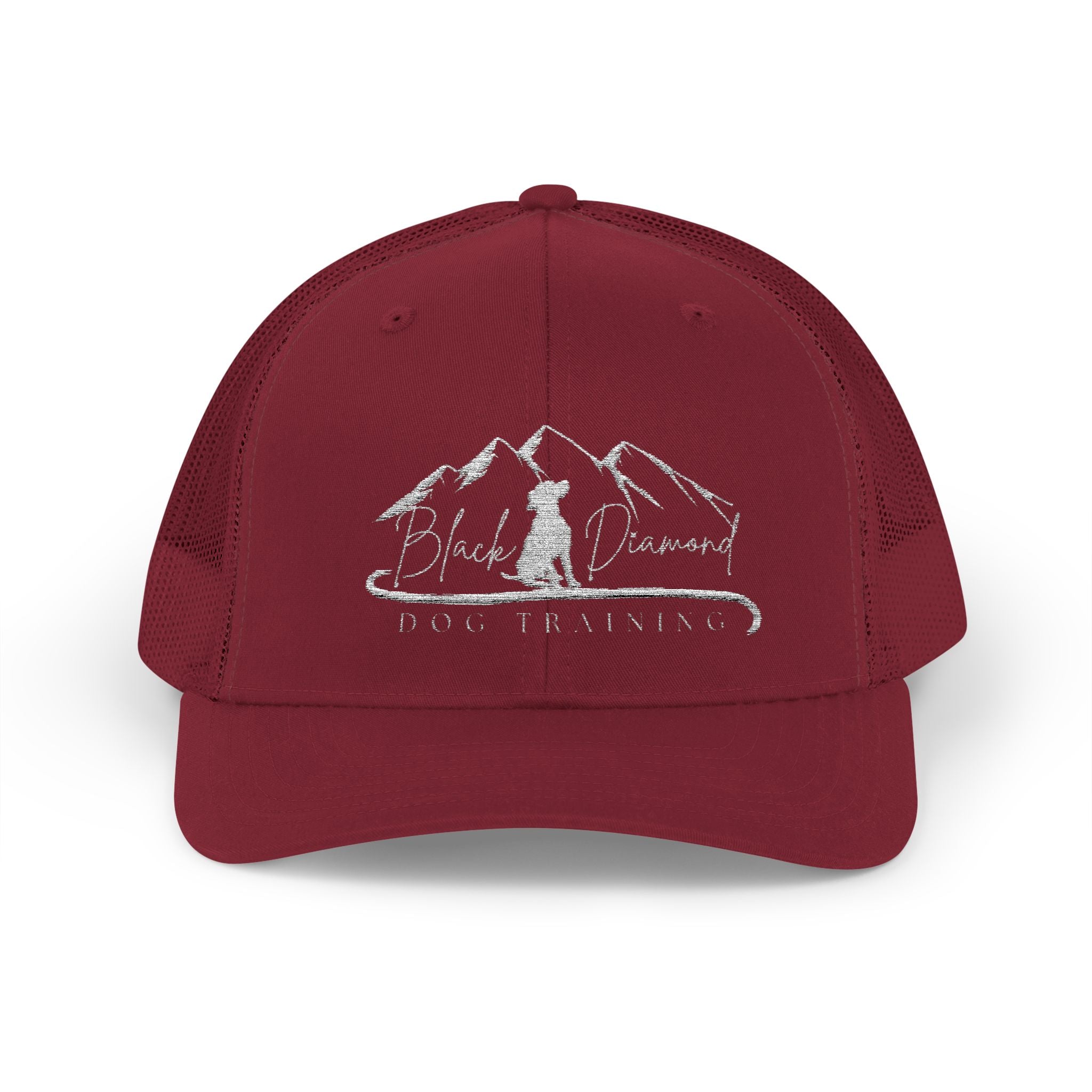 BDDT White Logo Snapback Trucker Cap