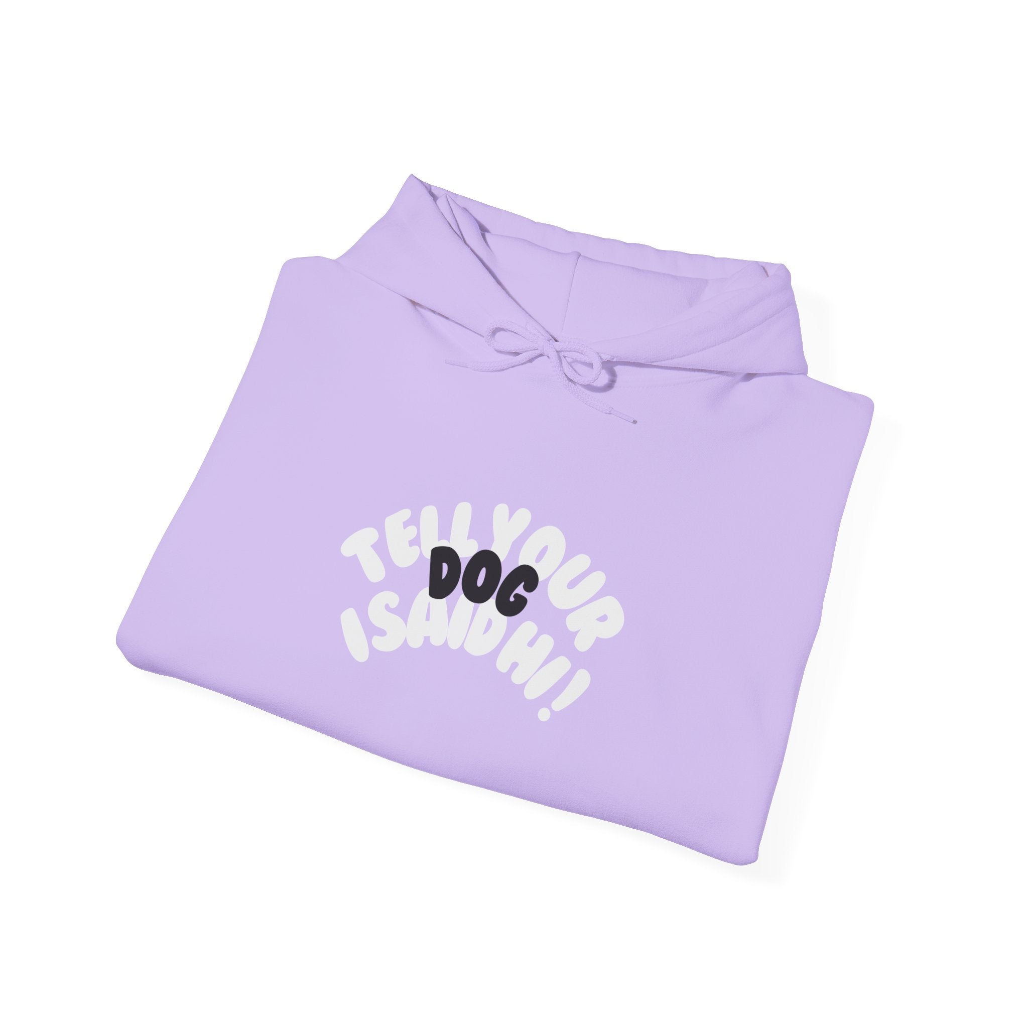 Bubble Tell Your Dog I Said Hi Sweatshirt