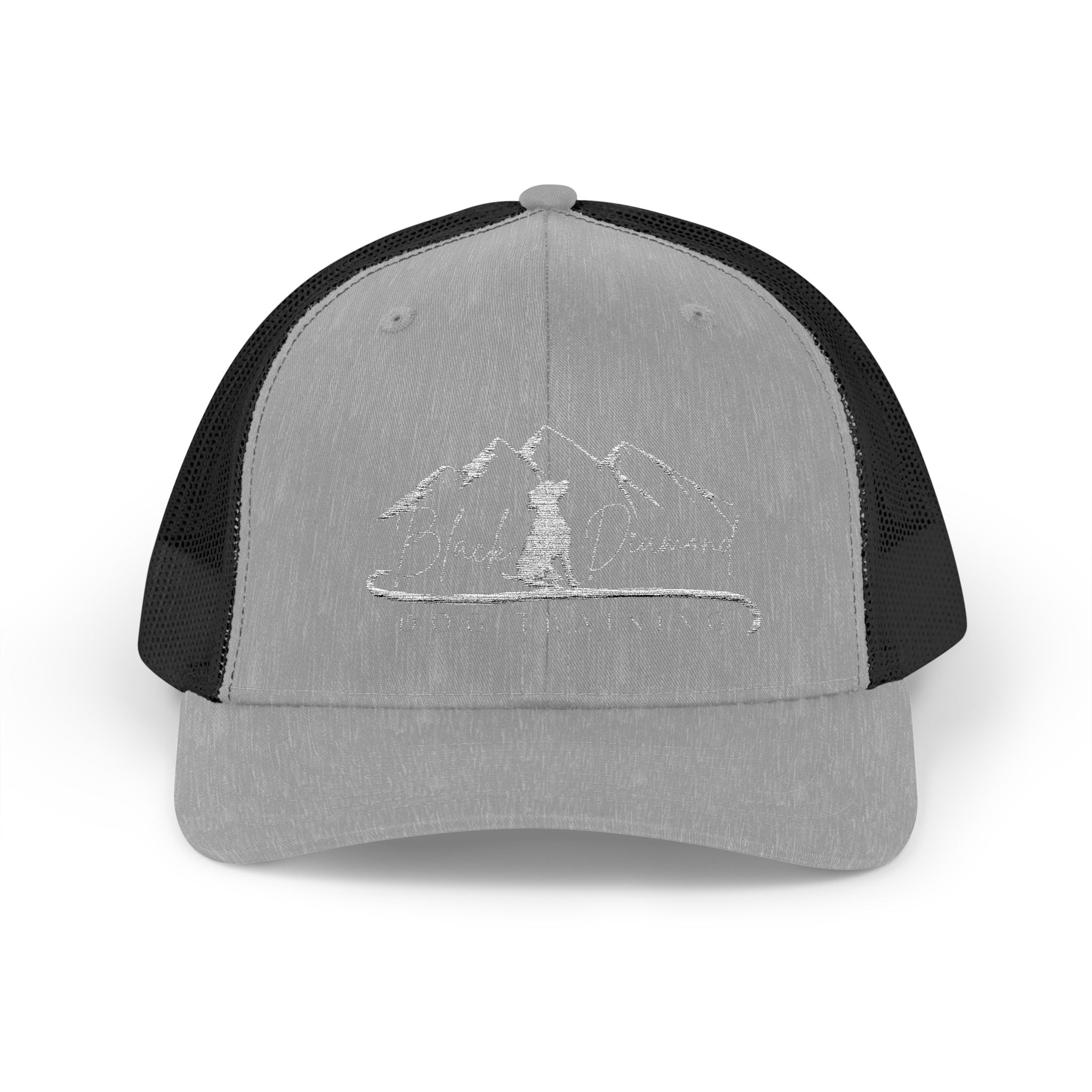 BDDT White Logo Snapback Trucker Cap