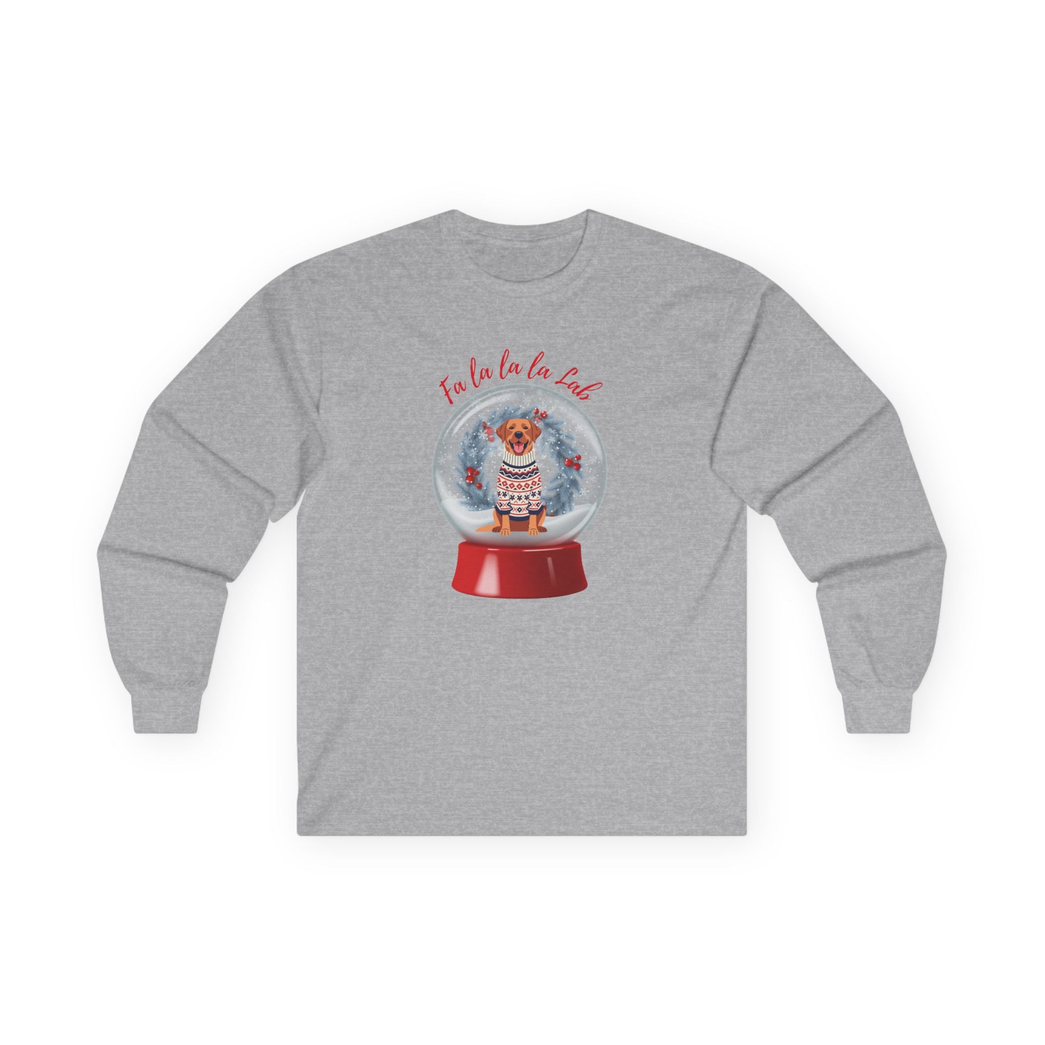 "Fa la la la Lab" Long Sleeve