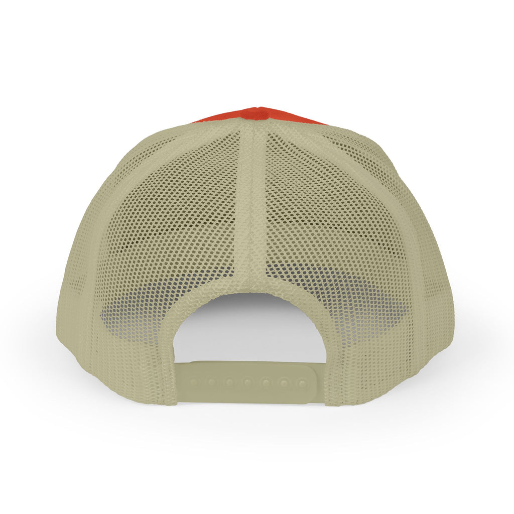 BDDT White Logo Snapback Trucker Cap