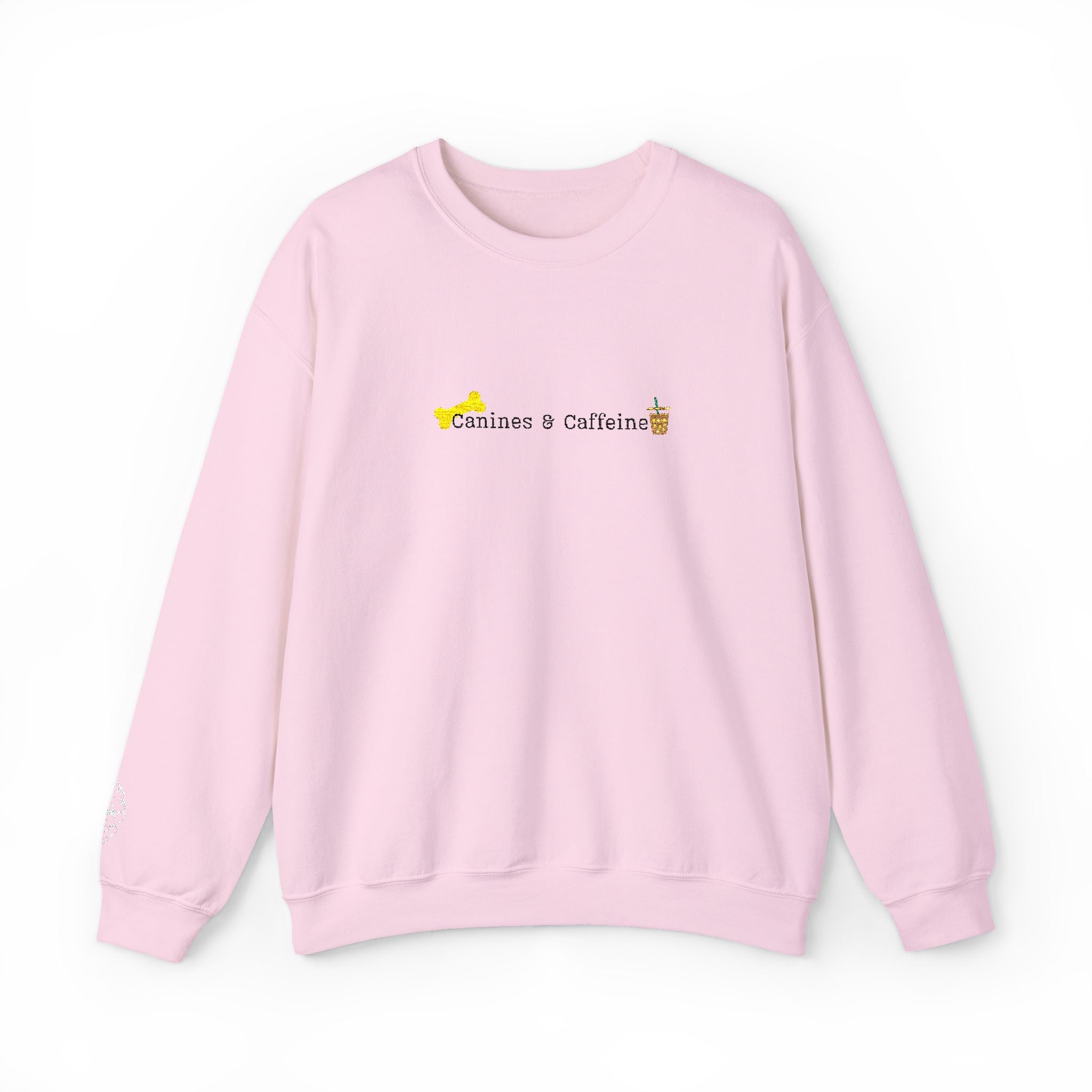 Embroidered Canines & Caffiene