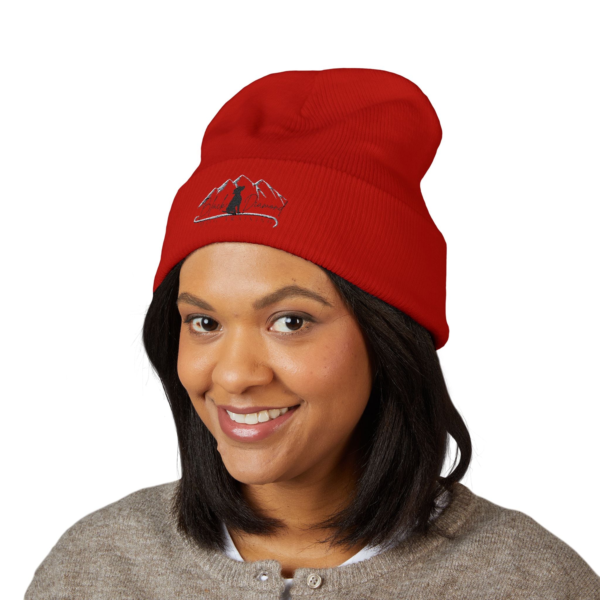BDDT black logo beanie