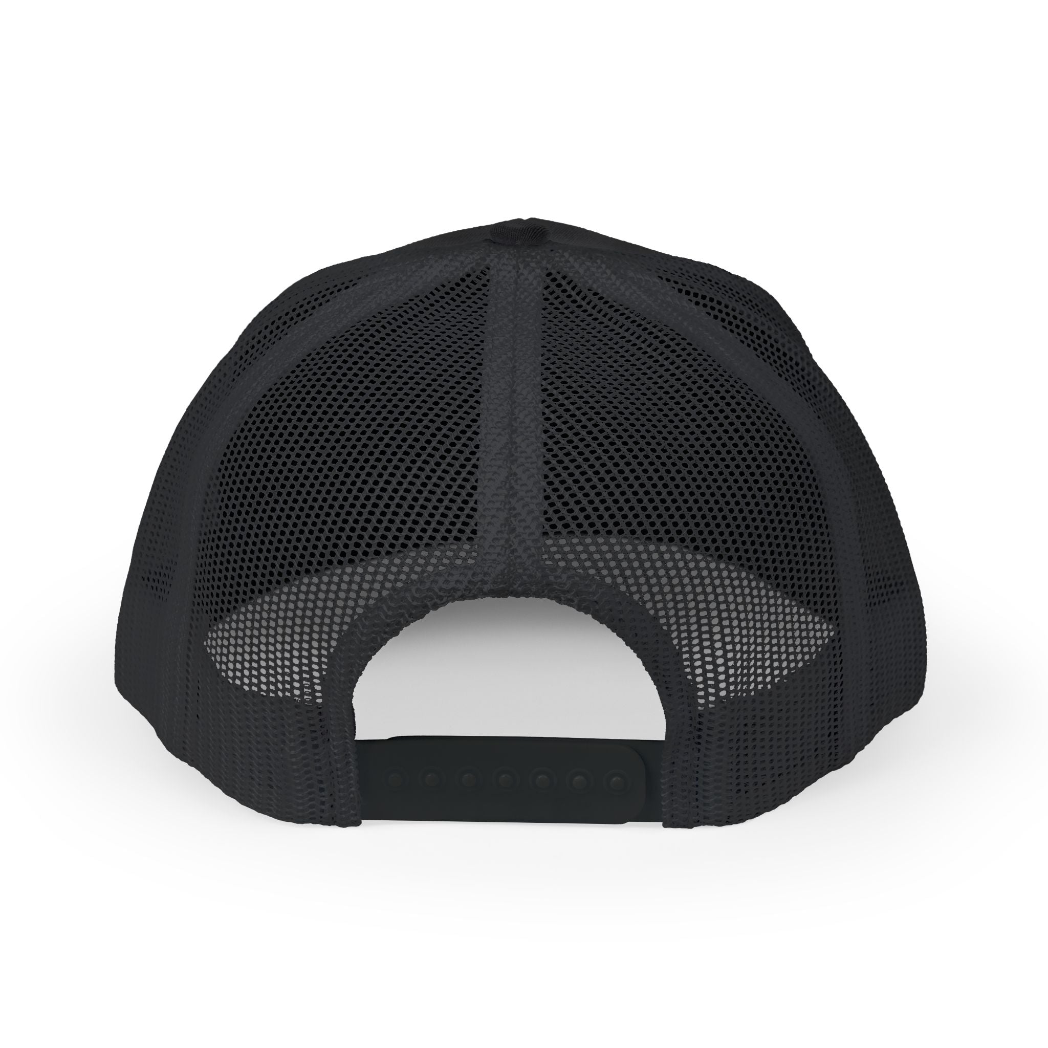 BDDT White Logo Snapback Trucker Cap