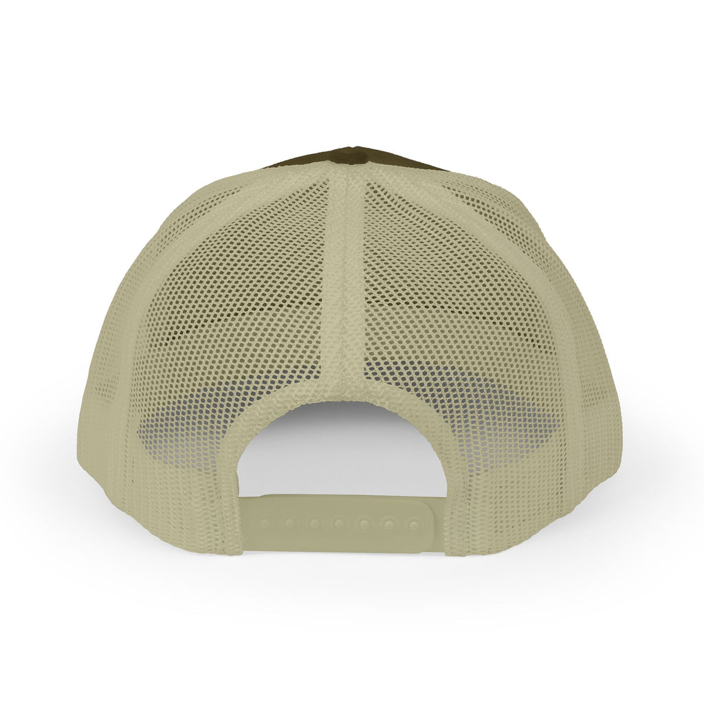 BDDT White Logo Snapback Trucker Cap