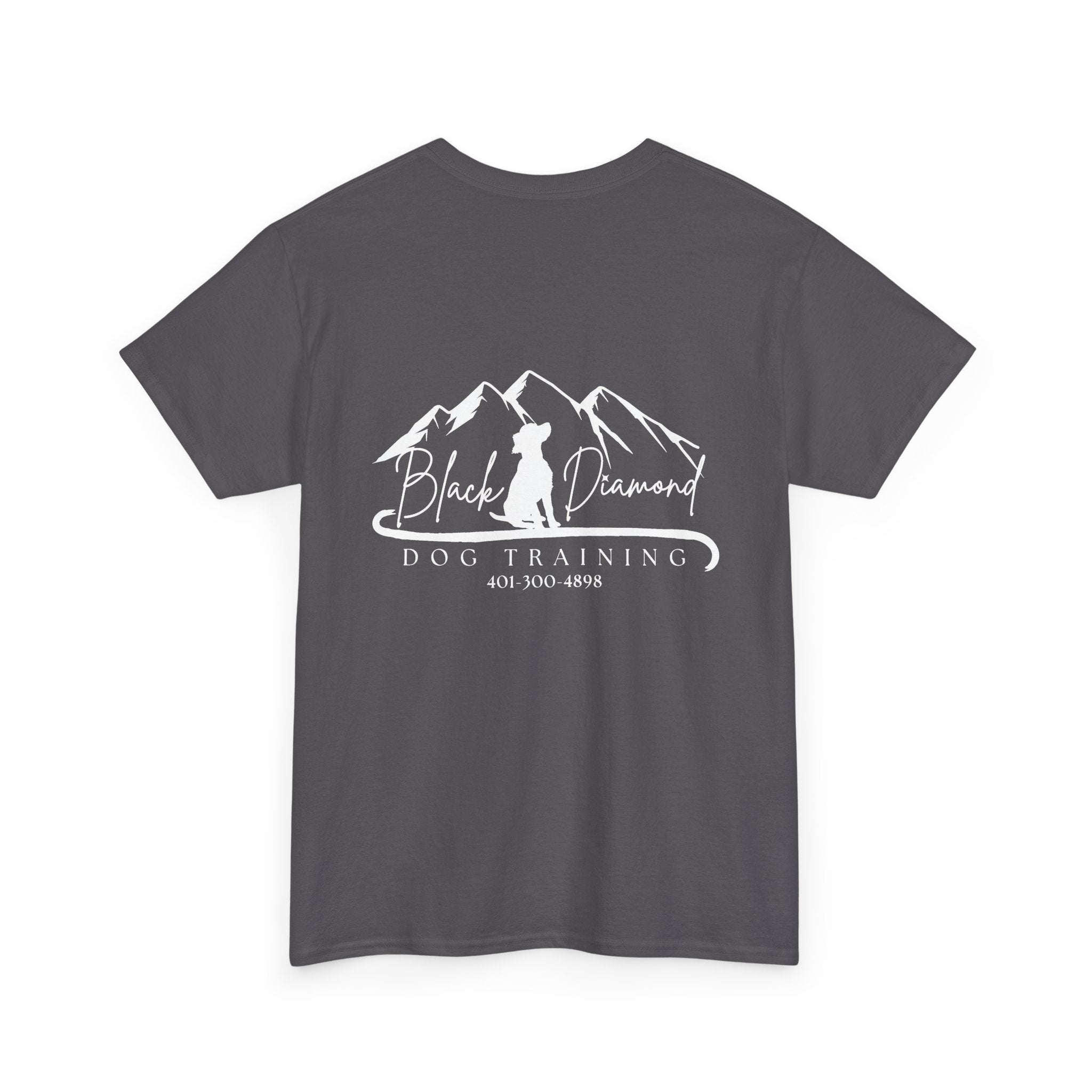 Head Doberman-Shirt — Black Diamond Logo Tee