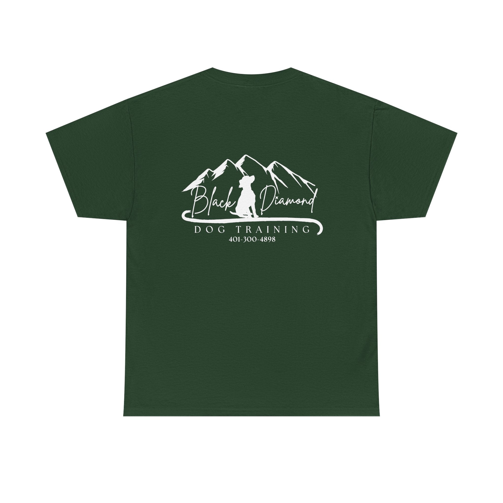 Head Doberman-Shirt — Black Diamond Logo Tee