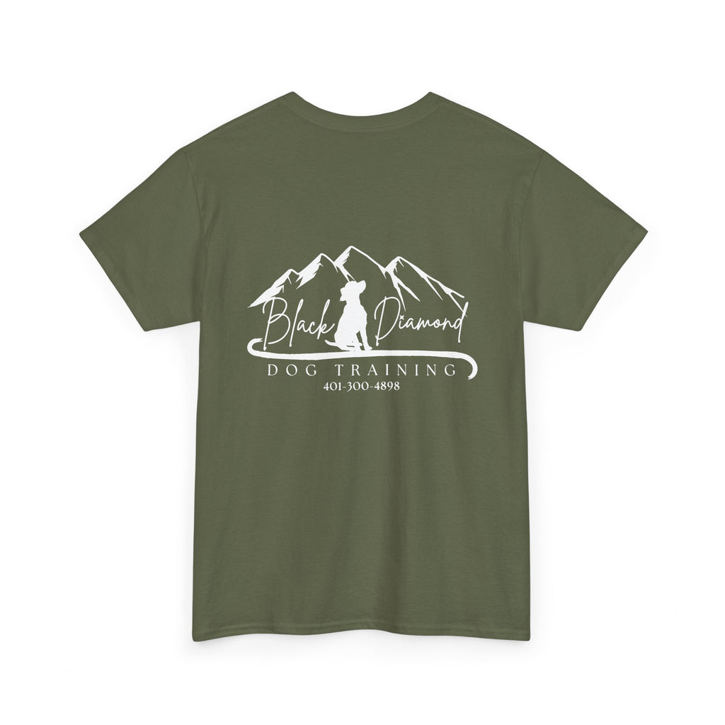 Head Doberman-Shirt — Black Diamond Logo Tee