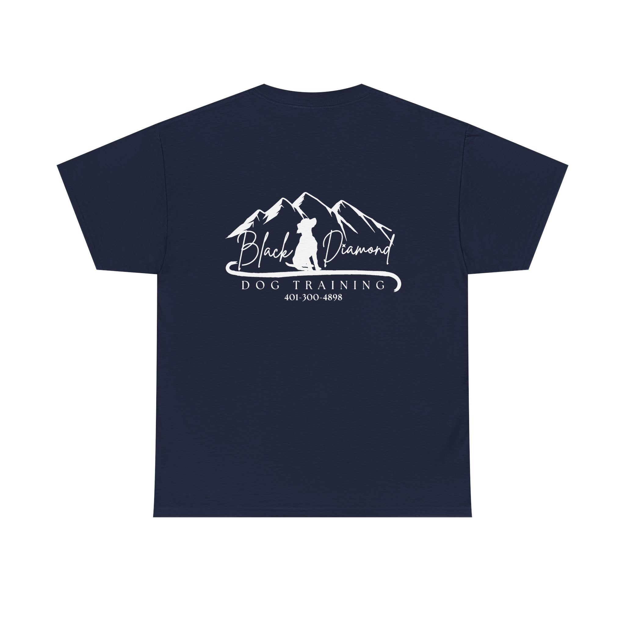 Head Doberman-Shirt — Black Diamond Logo Tee