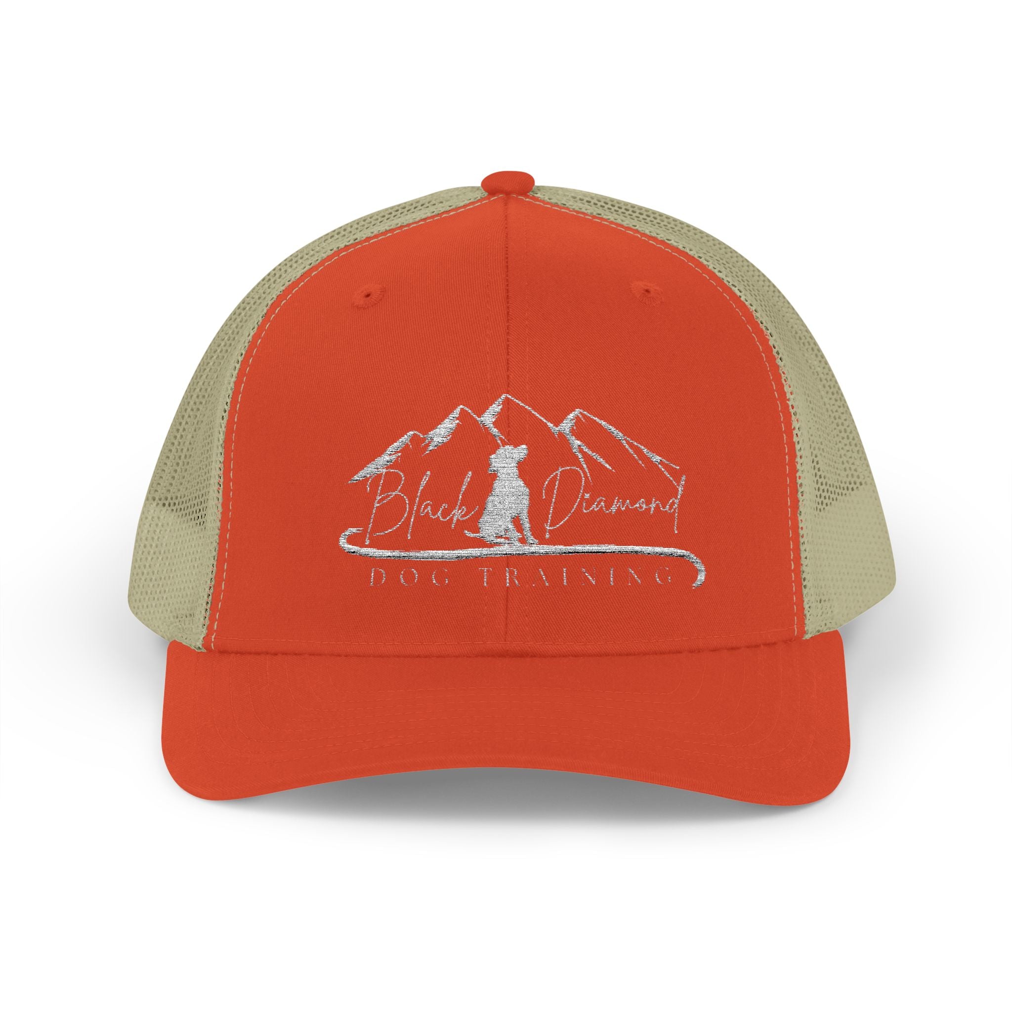 BDDT White Logo Snapback Trucker Cap