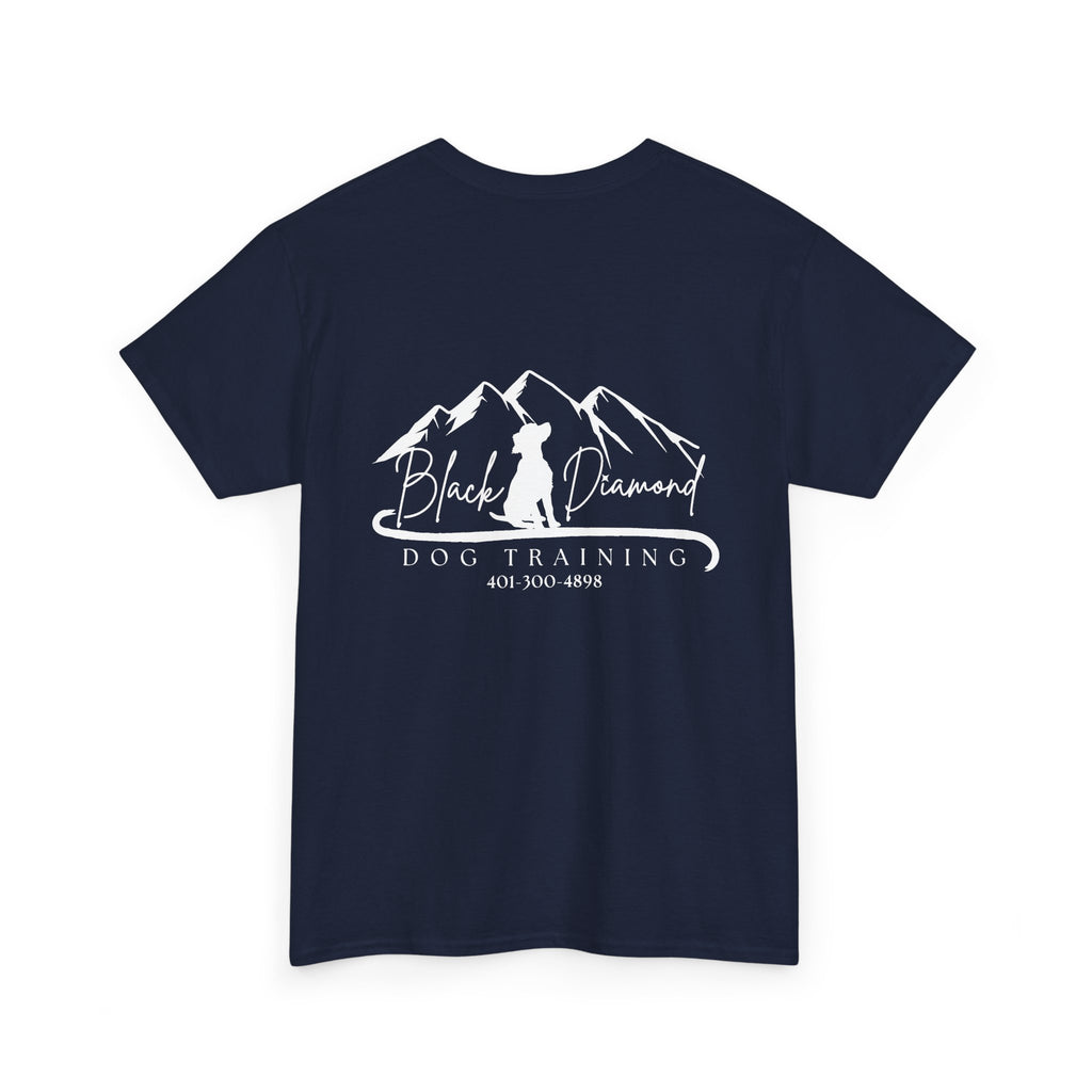 Head Doberman-Shirt — Black Diamond Logo Tee