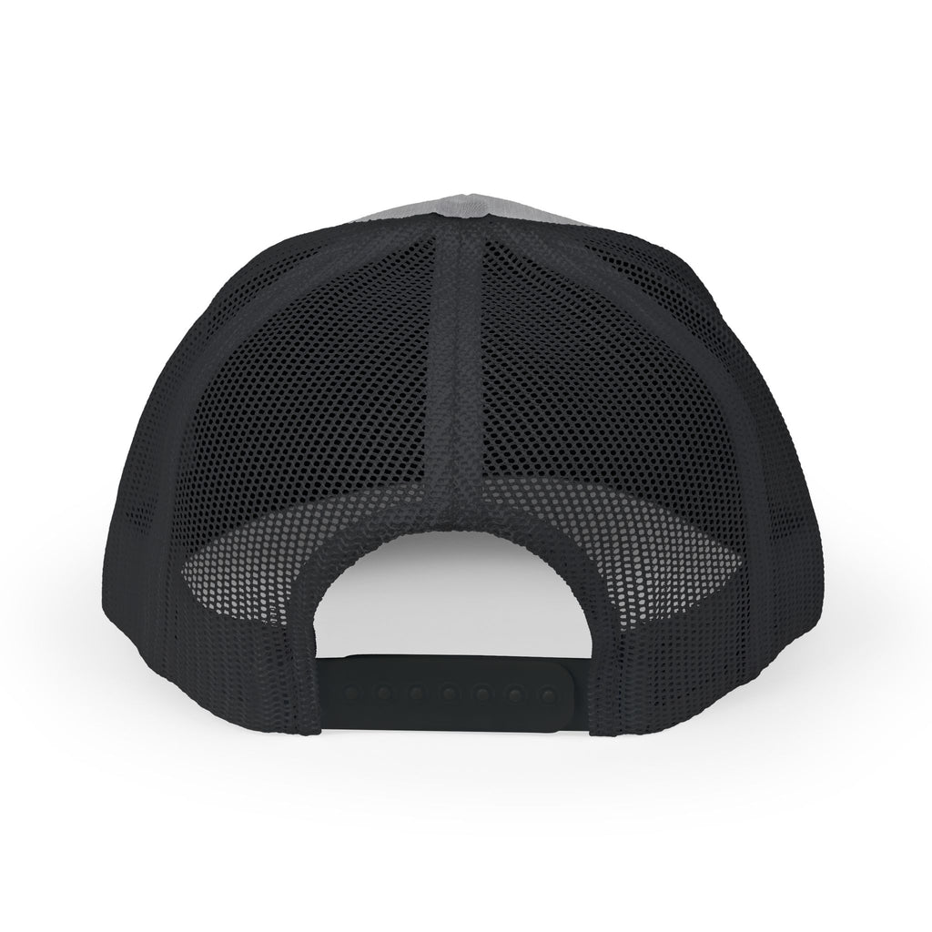BDDT White Logo Snapback Trucker Cap