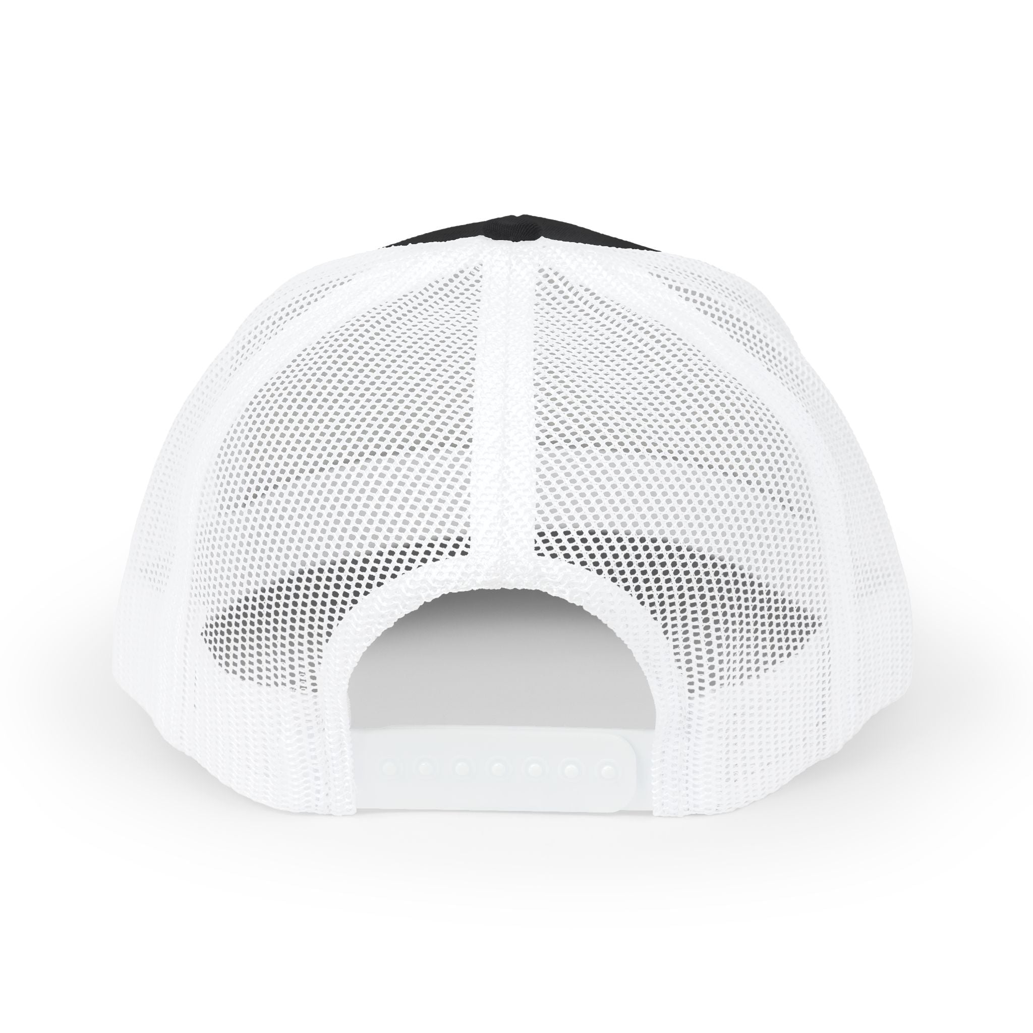 BDDT White Logo Snapback Trucker Cap