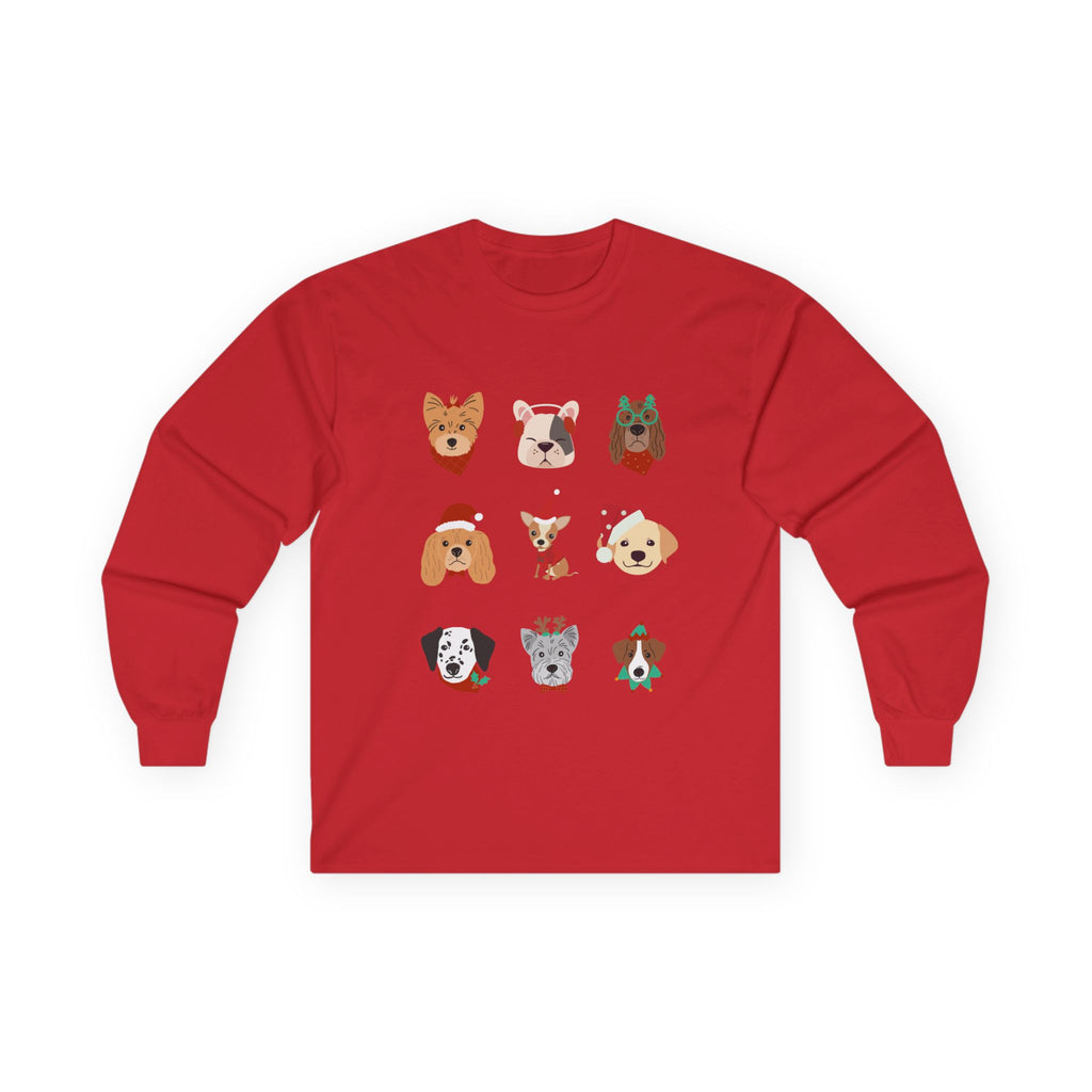 All I want for Xmas is Dogs Long Sleeve Tee