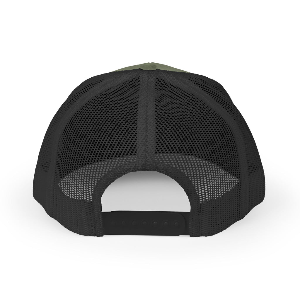 BDDT White Logo Snapback Trucker Cap