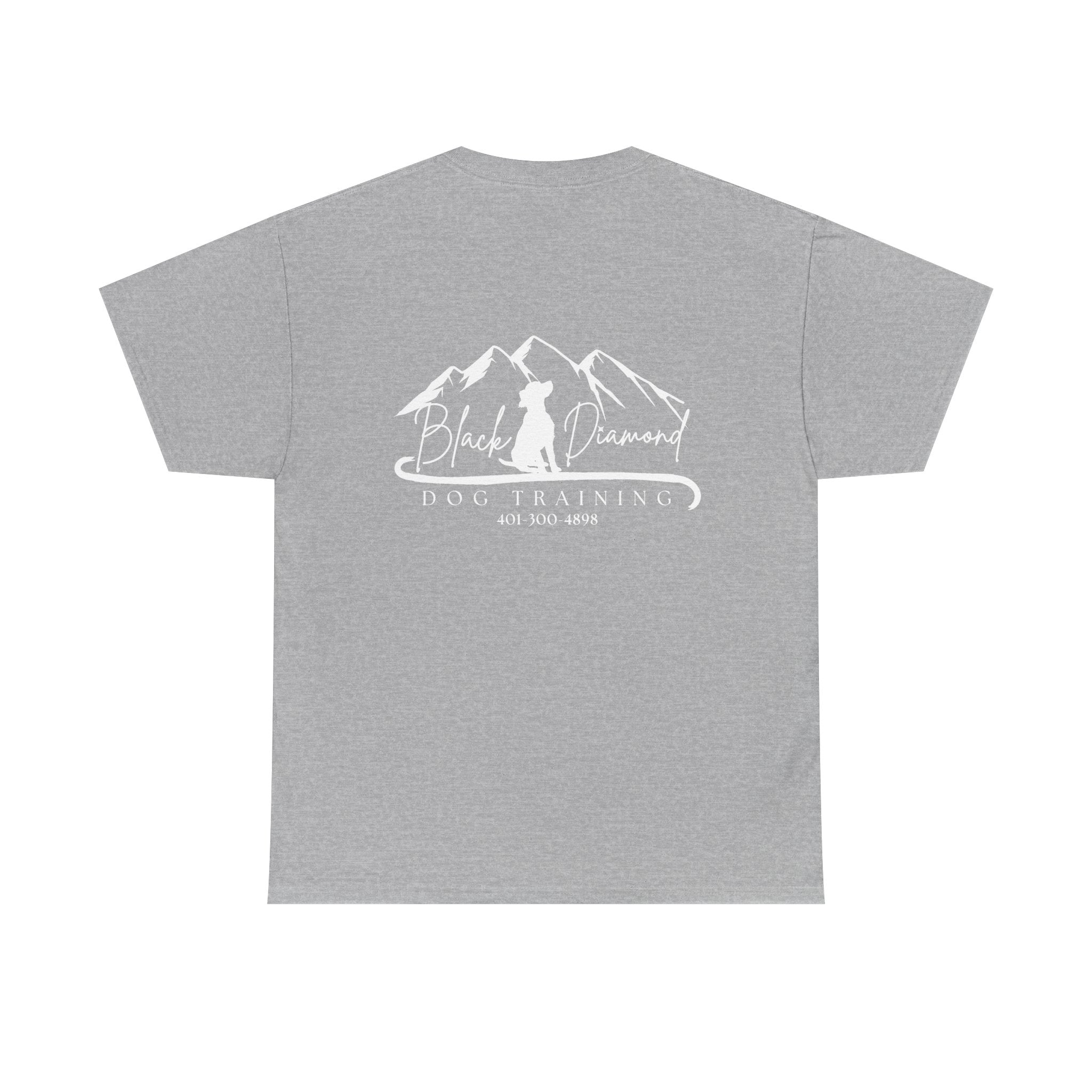 Head Doberman-Shirt — Black Diamond Logo Tee