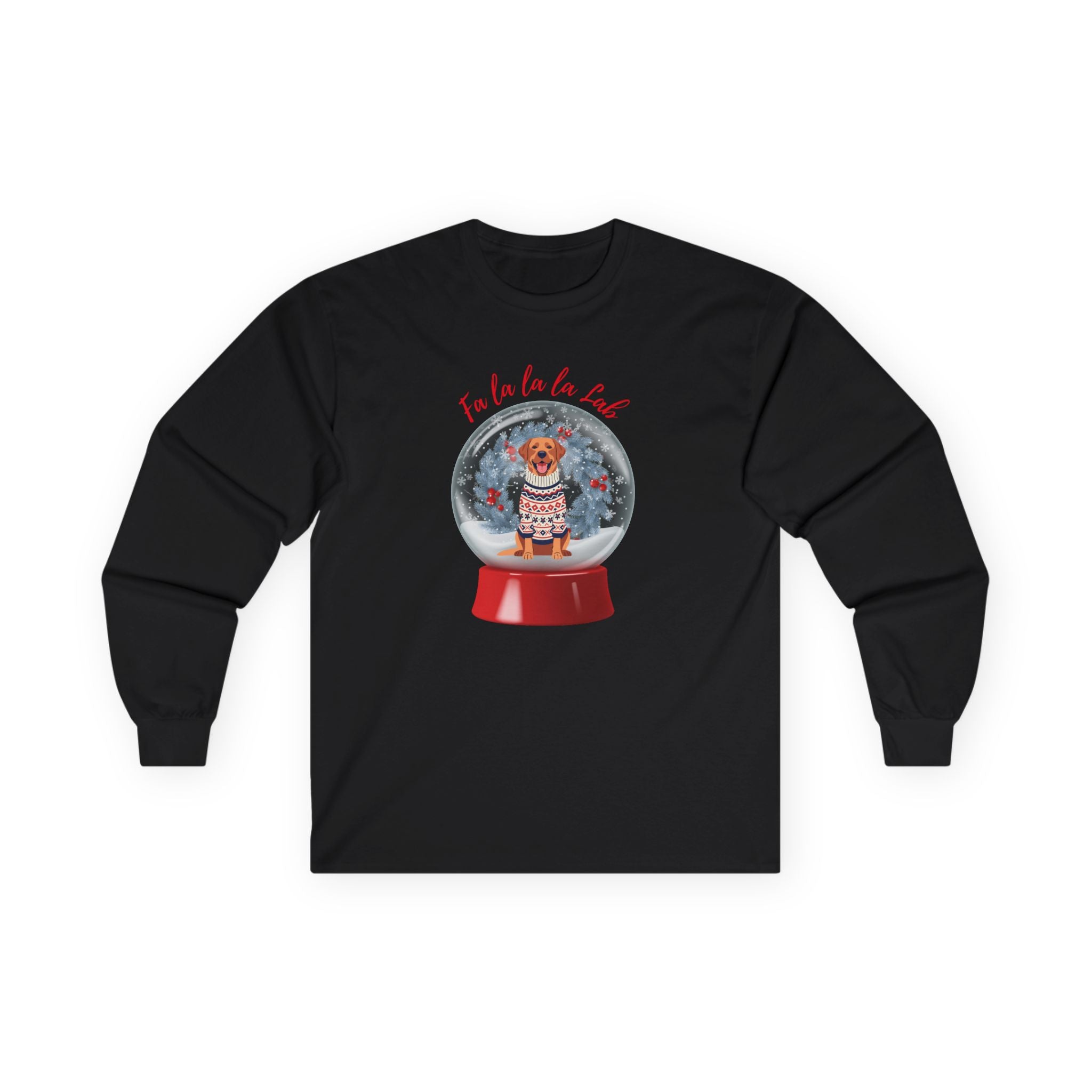"Fa la la la Lab" Long Sleeve